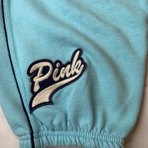 EUC Medium Pink Football Helmet Collegiate Sweatpants Joggers - Picture 6 of 15